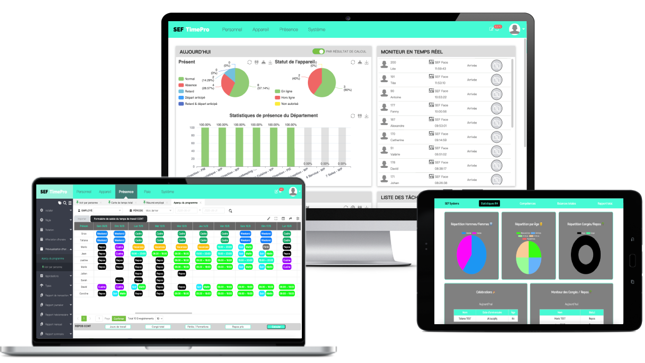 Interface TimePro